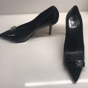 Christian Dior Black Patent Pumps